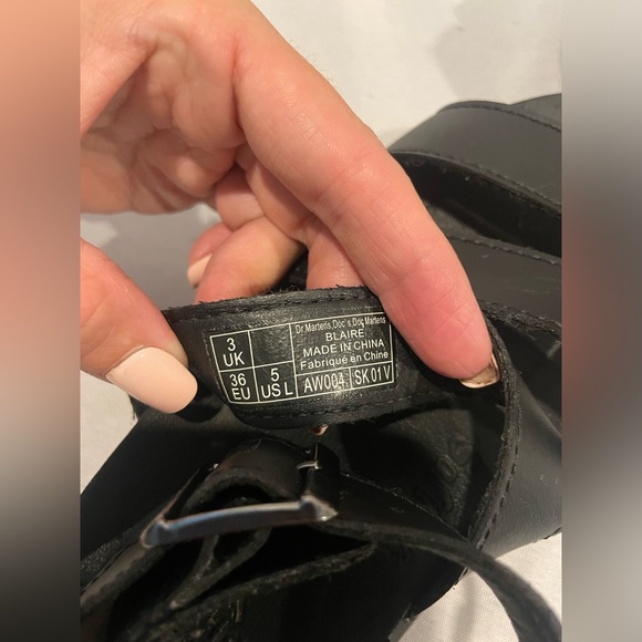 Dr. Martens Black Sandals - Picture 4 of 5